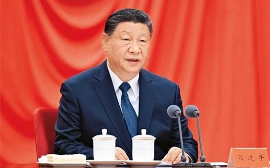 習近平：鍥而不舍落實中央八項規(guī)定精神，以優(yōu)良黨風引領社風民風